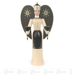 Engel natur/grün lasiert...