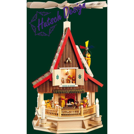 Bärenhaus, el. bel.  53 cm