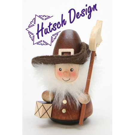 Wackelmännchen Nachtwächter natur  8,0 cm