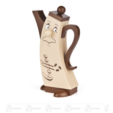 Räucherfigur Kaffeekanne