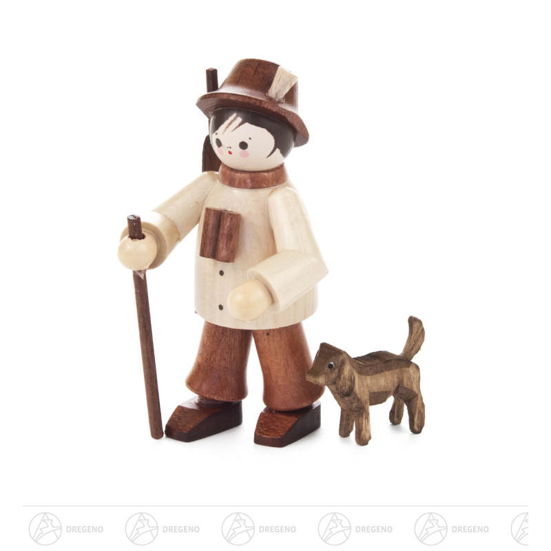 Förster mit Hund natur