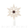 Kerzenaufstecker Sterne, groß (10) 8cm