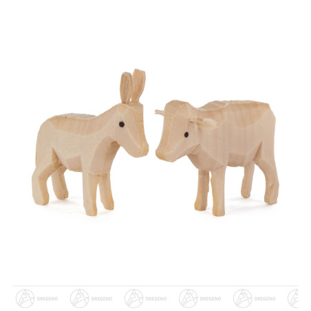 Ochs und Esel 4cm