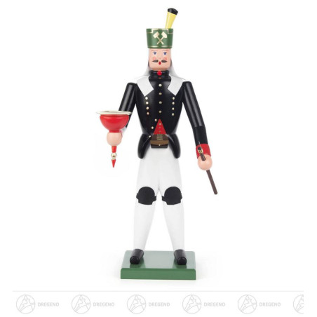 Bergmann Untersteiger mit Kerzenhalter, für Kerze d14mm