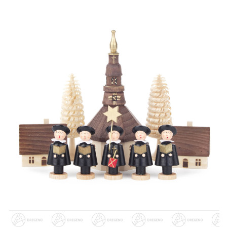 Kurrende schwarz mit Seiffener Dorf (10)