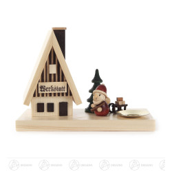 Räucherhaus Werkstatt mit...