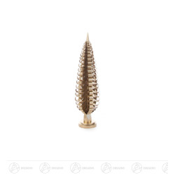 Spanbaum vergoldet, 20cm