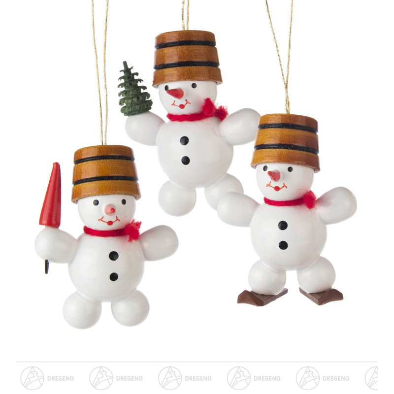 Behang Schneemanntrio Satz 3