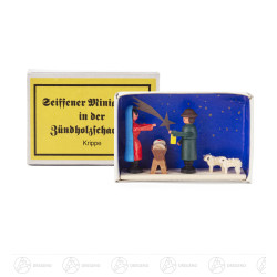 Zündholzschachtel Krippe