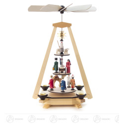 Pyramide mit Christi Geburt...