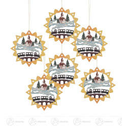 Behang Eisenbahn bunt (VE...