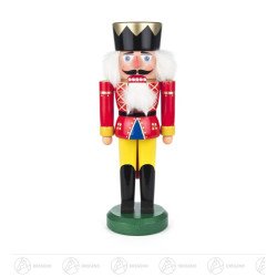 Nussknacker König rot-gelb,...