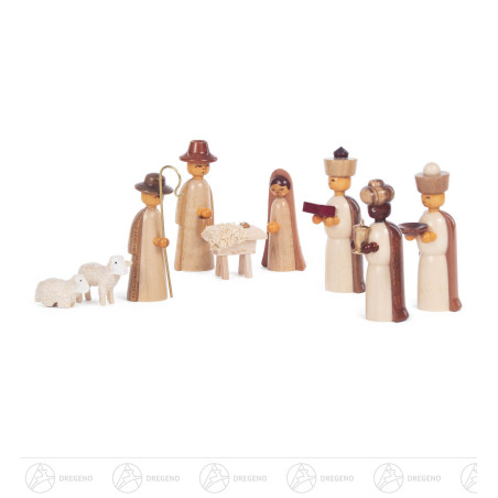 Krippefiguren natur (9)
