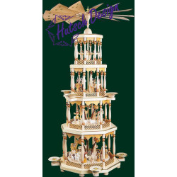 Pyramide Chr. Geburt 4-st....