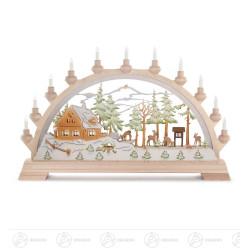 Schwibbogen mit Forsthaus...