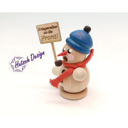 Demonstrant Kriegstreiber an die Front natur 8cm