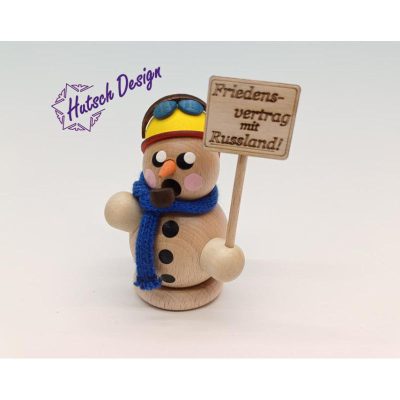 Demonstrant Friedensvertrag natur 8cm