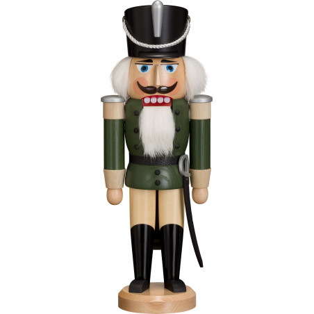 Husar Esche lasiert gruen 37cm