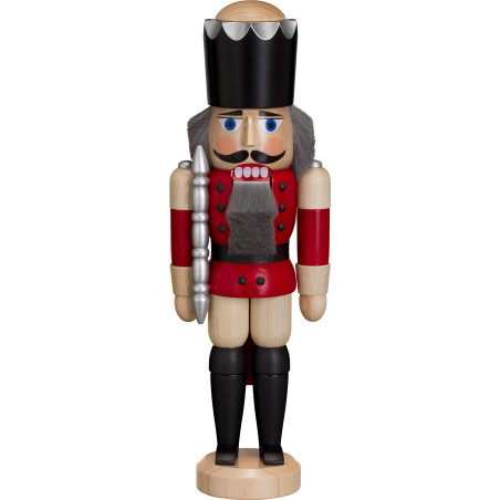 Koenig Esche lasiert rot 29cm