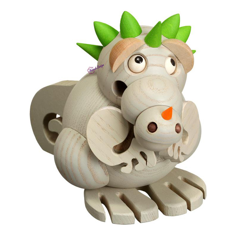 Raeucherdrache Junior Kleinlaut 10cm