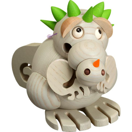 Raeucherdrache Junior Kleinlaut 10cm