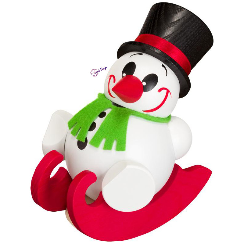 Cool-Man faehrt Schlitten 10cm