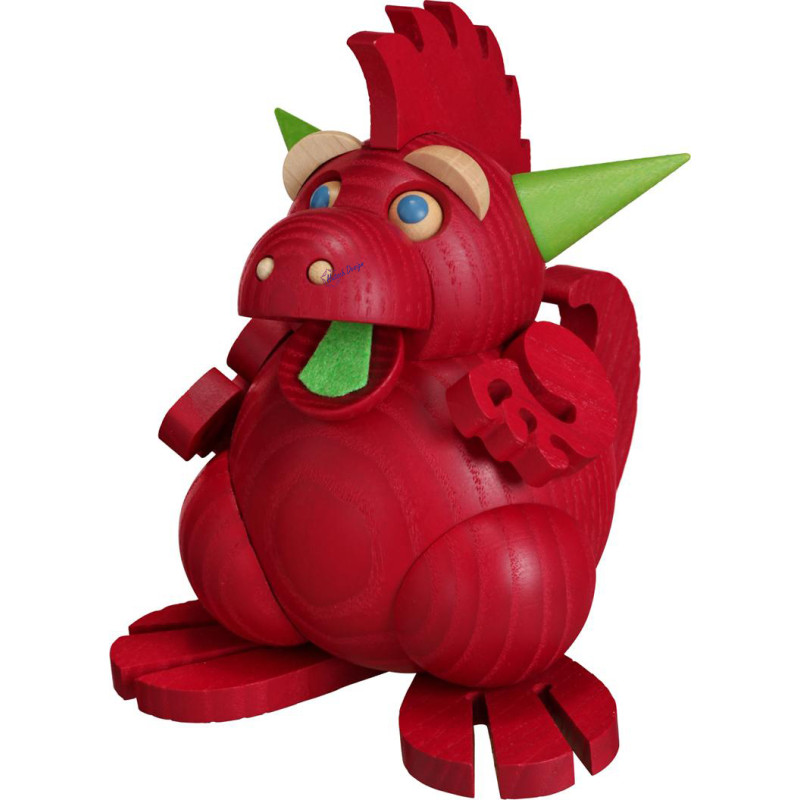 Raeucherdrache Feuerspucker 12cm