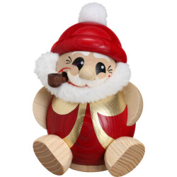 Nikolaus in rot - gold 11cm