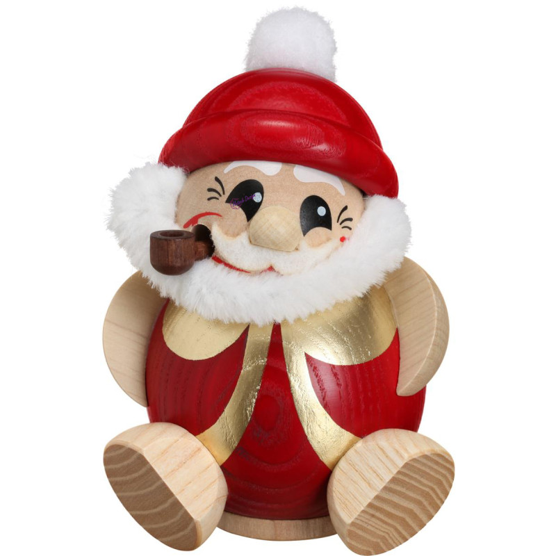 Nikolaus in rot - gold 11cm