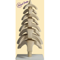 Drehbaum Twist Weißbuche15cm