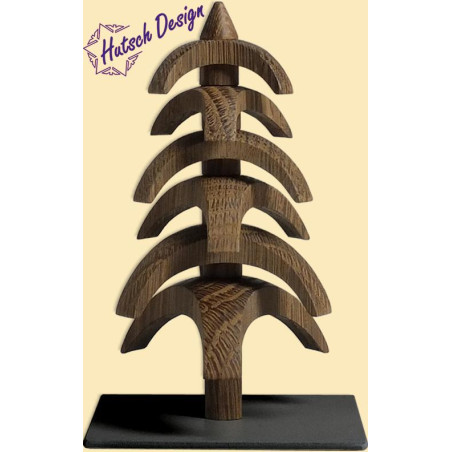 Drehbaum Twist Eiche geräuchert 11,5cm