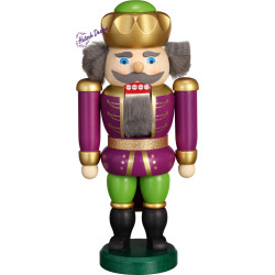 Exklusiv König purpur-grün...