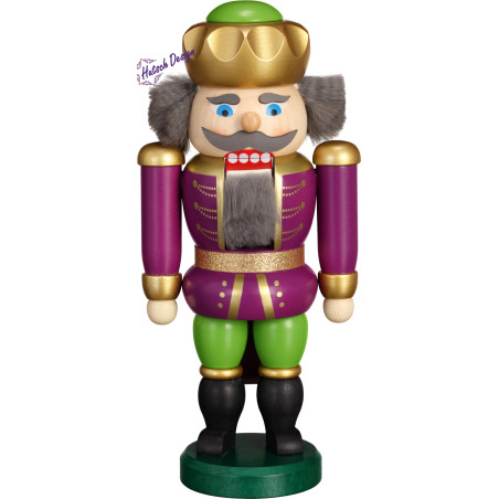 Exklusiv König purpur-grün 20cm