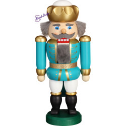 Exklusiv König türkis-weiß...