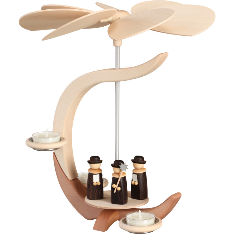 Pyramide C-Form  Weihnachtssänger 30cm