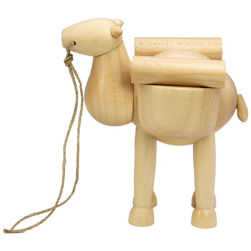 Kamel stehend mit Gepäck 12cm