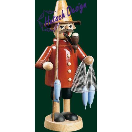 Räuchermann Fischer  16 cm