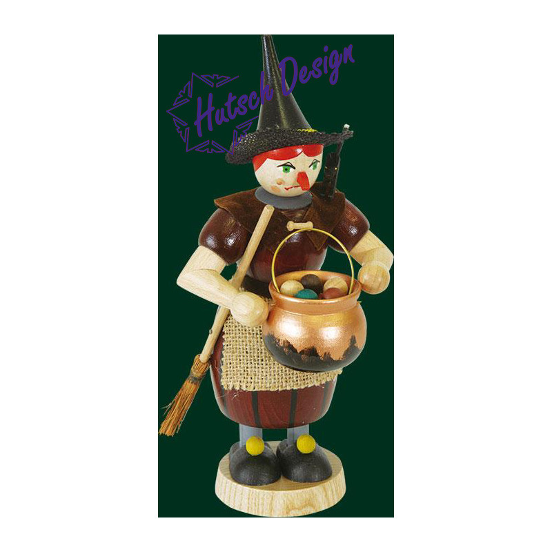 Räucherfrau Hexe  19 cm