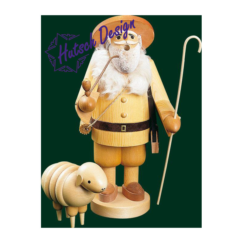 Räuchermann Schäfer mit Schaf  34 cm