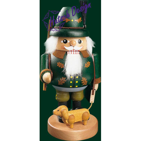 Nussknacker Förster mit Dackel  21 cm