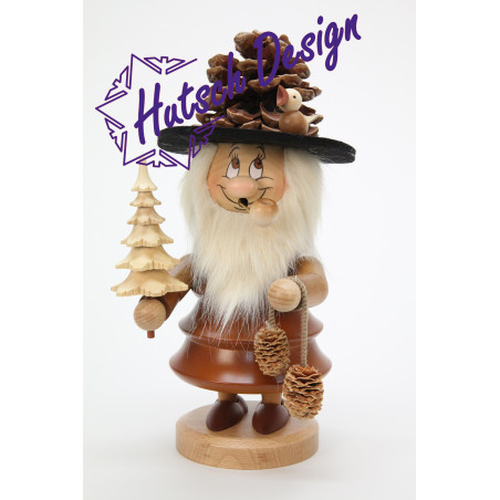 Räuchermann Wichtel Zapfenmännchen  33,0 cm