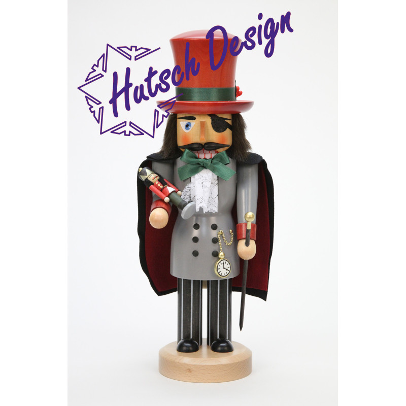 Nussknacker Drosselmeyer lasiert  40,5 cm