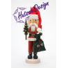 Nussknacker Weihnachtsmann lasiert  40,5 cm