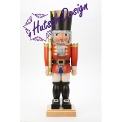 Nussknacker König rot  71,5 cm