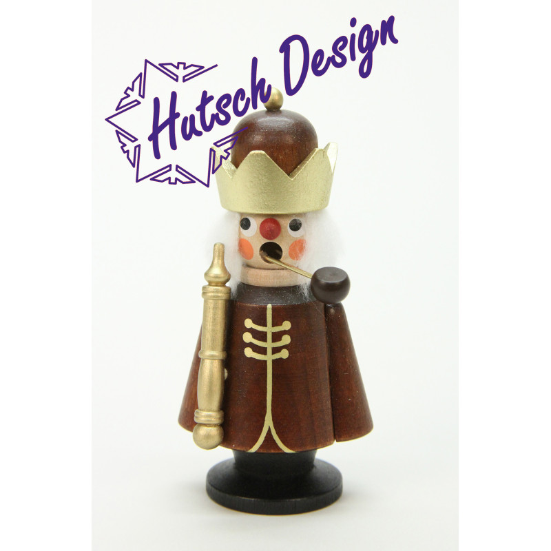 Räuchermann König natur  10,0 cm