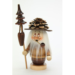 Räuchermann Miniwichtel Zapfenmännel  13,5 cm