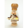 Räuchermann Miniwichtel Bäcker  15,0 cm