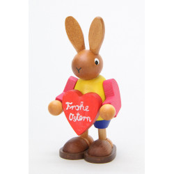 Hase mit Herz  8,5 cm