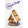 Räucherhaus Lebkuchenhaus  13,0 cm