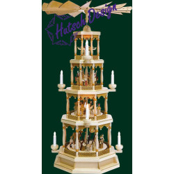 Pyramide Chr. Geburt 4-st....